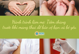 Tiêm chủng trước khi mang thai để bảo vệ bạn và bé yêu