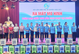 Bà Rịa – Vũng Tàu: Huyện Châu Đức ra mắt mô hình phân loại chất thải rắn sinh hoạt