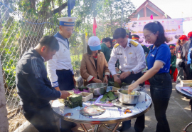 Lữ đoàn 682, Vùng 4 Hải quân tổ chức Ngày hội “Xuân đoàn kết - Tết thắm tình quân dân năm 2025”