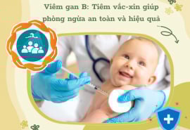 Tiêm vaccine giúp phòng ngừa an toàn và hiệu quả bệnh viêm gan B