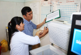 Tây Ninh: Giám sát hỗ trợ triển khai chiến dịch tiêm chủng vắc xin phòng, chống dịch sởi