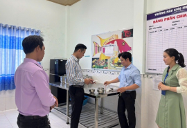 Cà Mau: Huyện Phú Tân kiểm tra an toàn thực phẩm trong trường học