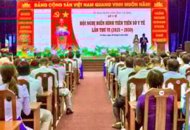 Cà Mau: Ngành y tế tổ chức hội nghị điển hình tiên tiến lần thứ VI, phát động thi đua giai đoạn 2025 - 2030