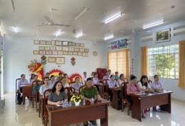 Đồng Tháp: Trạm y tế phường Mỹ Phú tuyên truyền bảo đảm an toàn thực phẩm tại bếp ăn tập thể