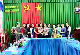 Cần Thơ: Quận Thốt Nốt triển khai kế hoạch chăm sóc sức khỏe sinh sản và dự phòng lây truyền từ mẹ sang con quý II/2025