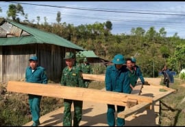 Kon Tum đẩy mạnh xóa nhà tạm, nhà dột nát