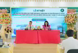 Bước tiến mới trong chuyên môn sâu: Medic Bình Dương hợp tác Đại học Y Dược TP.HCM phát triển kỹ thuật can thiệp