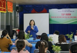 Cà Mau tăng cường chăm sóc sức khỏe sinh sản cho công nhân lao động