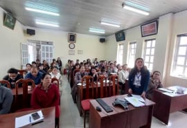 Lâm Đồng tổ chức tập huấn truyền thông giáo dục sức khỏe năm 2025