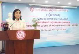 Bệnh viện Phụ sản TP. Cần Thơ ra mắt loạt trung tâm chuyên sâu, nâng tầm chăm sóc sức khỏe khu vực đồng bằng sông Cửu Long