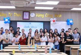 Trường Đại học Luật TP.HCM tổ chức sinh nhật đặc biệt cho sinh viên