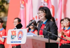 TP. HCM: Khai mạc hè 2025 và chiến dịch tình nguyện hoa phượng đỏ lần thứ 20