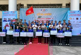 Long An ra quân chiến dịch thanh niên tình nguyện hè năm 2025
