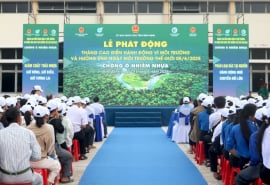 Bình Định Phát động tháng cao điểm hành động vì môi trường và hưởng ứng ngày môi trường thế giới năm 2025