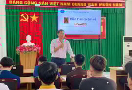 Cần Thơ: Tập huấn kỹ năng tư vấn xét nghiệm HIV cho đồng đẳng viên