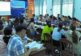 Cà Mau: Tập huấn tư vấn cai nghiện thuốc lá tại cộng đồng