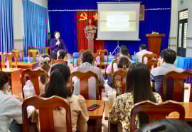 Cà Mau: Tập huấn bệnh truyền nhiễm nhóm C và hướng dẫn giám sát, phòng chống ký sinh trùng