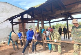 Gia Lai đẩy nhanh tiến độ xóa nhà tạm, nhà dột nát trước mùa mưa