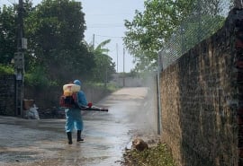 Chủ động phòng chống dịch bệnh trong và sau bão lụt, mưa lũ
