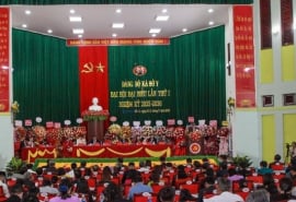 Đảng bộ xã biên giới Bờ Y (tỉnh Quảng Ngãi) tổ chức phiên chính thức Đại hội đại biểu Đảng bộ xã lần thứ I, nhiệm kỳ 2025-2030.