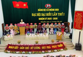 Quảng Ngãi: Người dân phấn khởi, tin tưởng sau khi hoàn thành Đại hội Đảng bộ cấp xã lần thứ I