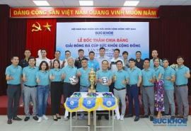 Lễ bốc thăm và chia bảng 'Giải bóng đá Cúp Sức Khỏe Cộng Đồng” lần thứ III năm 2023