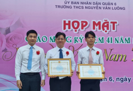 TP. HCM: Trường THCS Nguyễn Văn Luông đổi quà 20/11 thành thẻ BHYT cho học sinh có hoàn cảnh khó khăn