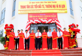 Ninh Thuận: Ra mắt Trung tâm Xúc tiến Đầu tư, Thương mại và Du lịch