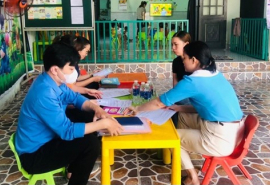 TP. Đà Nẵng: Giám sát, hỗ trợ phòng bệnh tay chân miệng tại các trường mầm non trên địa bàn huyện Hòa Vang