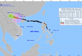 Khẩn cấp: Bão trên đất liền Quảng Ninh-Hải Phòng cấp 11 - 12, giật cấp 15