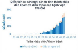 TP. HCM: Trẻ nhỏ dưới 9 tháng mắc sởi đang có dấu hiệu gia tăng