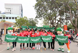 Herbalife Việt Nam đồng hành cùng VnExpress Marathon Hải Phòng lần thứ hai liên tiếp để khuyến khích lối sống năng động lành mạnh