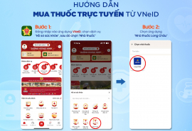 Hướng dẫn sử dụng chức năng mua thuốc ngay trên ứng dụng VNeID