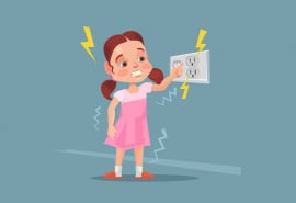 Phòng ngừa điện giật cho trẻ em trong kỳ nghỉ hè