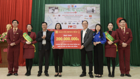Bảo Tín Minh Châu trao 200 triệu đồng hỗ trợ kinh phí các hoạt động an sinh xã hội cho tỉnh Cao Bằng