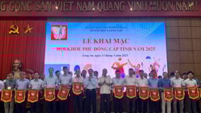 Long An: Khai mạc hội khỏe Phù Đổng cấp tỉnh năm 2025