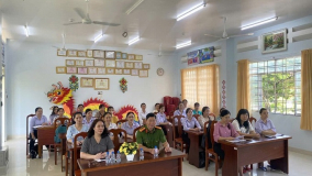 Đồng Tháp: Trạm y tế phường Mỹ Phú tuyên truyền bảo đảm an toàn thực phẩm tại bếp ăn tập thể