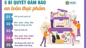 5 bí quyết đảm bảo an toàn thực phẩm