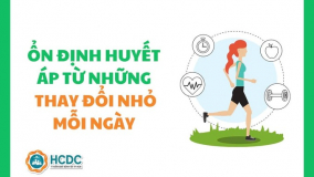 Ổn định huyết áp từ những thay đổi nhỏ mỗi ngày