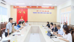 Đoàn công tác ANRS/MIE phối hợp Trung tâm Kiểm soát bệnh tật Đắk Lắk chuẩn bị nghiên cứu bệnh sốt xuất huyết năm 2025