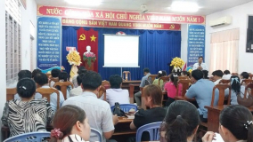 Cà Mau: Huyện Đầm Dơi tập huấn an toàn tiêm chủng