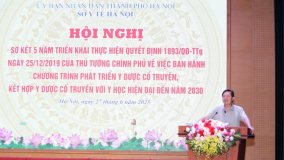 Hà Nội đẩy mạnh phát triển y học cổ truyền, phát huy vai trò trong chăm sóc sức khỏe nhân dân