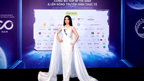 Cô gái xứ Thanh tại Hoa hậu Hoàn vũ Việt Nam 2023