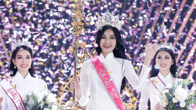 Khoảnh khắc đăng quang đáng nhớ của Tân Hoa hậu Việt Nam 2020