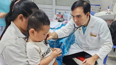 Gần 100 bệnh nhân mắc bệnh tim bẩm sinh ở An Giang được khám, sàng lọc miễn phí
