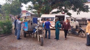 Lâm Đồng: Phun hoá chất phòng chống dịch bệnh sốt xuất huyết tại huyện Di Linh