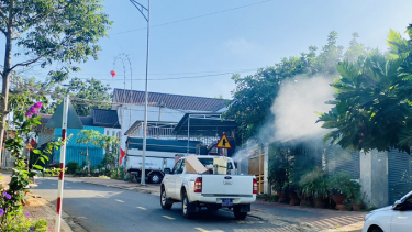 Đắk Nông: Giám sát, hỗ trợ chiến dịch diệt lăng quăng, bọ gậy phòng, chống dịch bệnh sốt xuất huyết Dengue tại TP. Gia Nghĩa