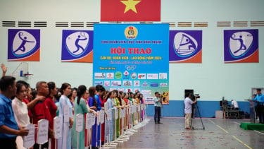 Gần 1.500 vận động viên tham gia hội thao Công đoàn Viên chức tỉnh Bình Thuận