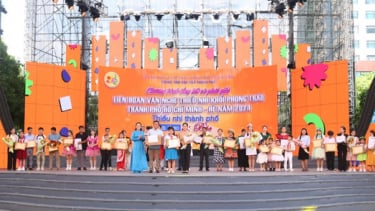 TP. Hồ Chí Minh: Tổng kết và trao giải Liên hoan văn nghệ thiếu nhi hè 2024