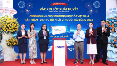 Hệ thống tiêm chủng VNVC chính thức ra mắt và triển khai tiêm vắc xin sốt xuất huyết của Takeda, Nhật Bản